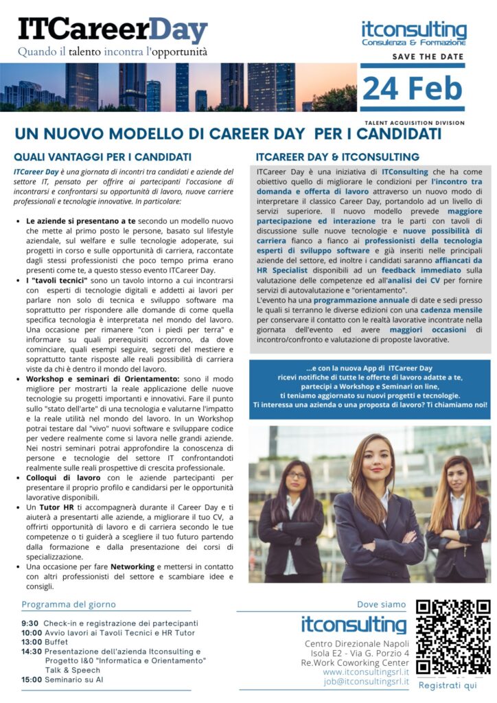 Un nuovo modello di Career Day per i candidati: i vantaggi